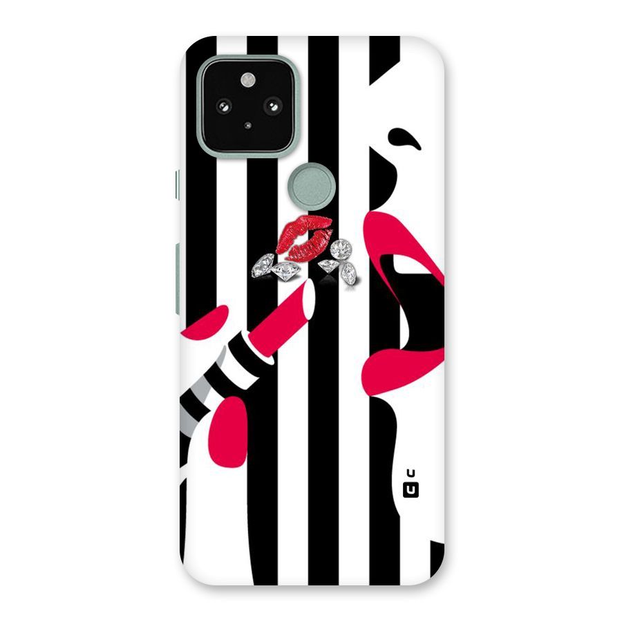 Bold Woman Back Case for Google Pixel 5