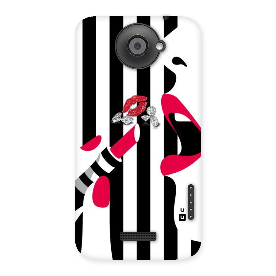 Bold Woman Back Case for HTC One X