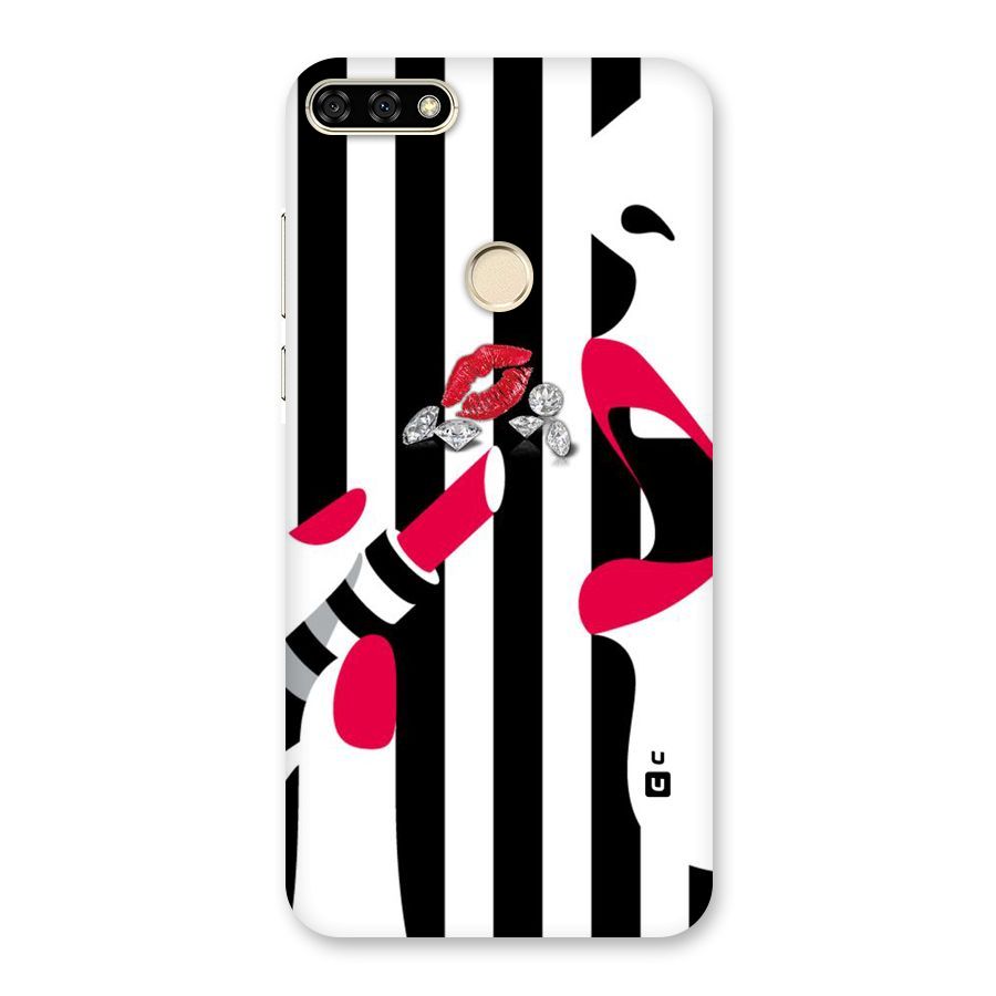 Bold Woman Back Case for Honor 7A