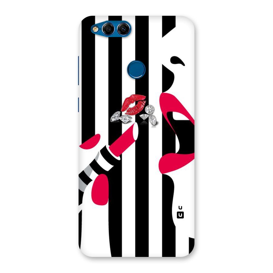 Bold Woman Back Case for Honor 7X