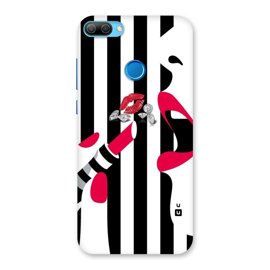 Bold Woman Back Case for Honor 9N