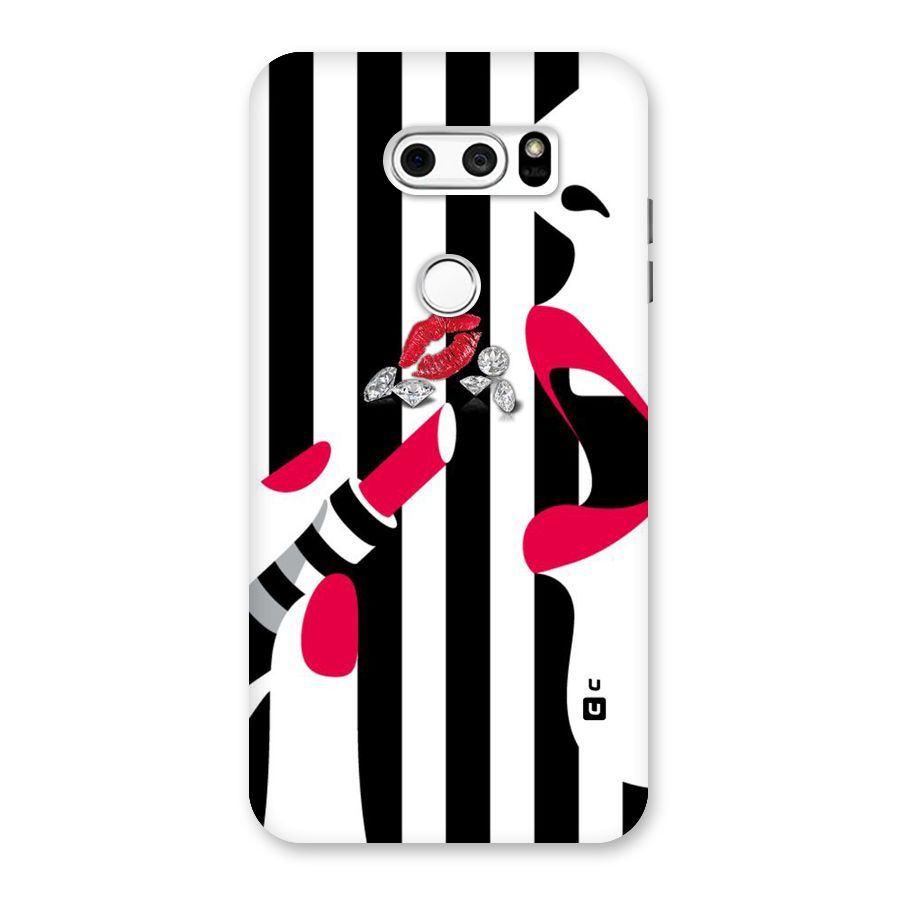 Bold Woman Back Case for LG V30