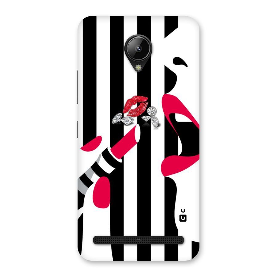 Bold Woman Back Case for Lenovo C2