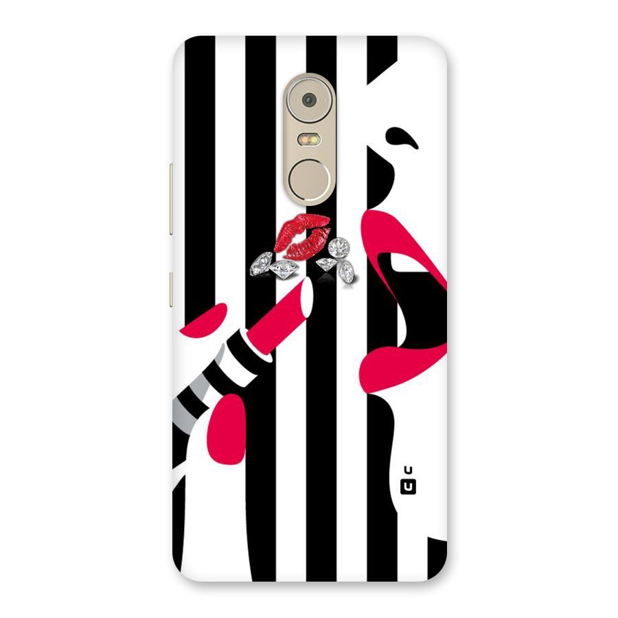 Bold Woman Back Case for Lenovo K6 Note