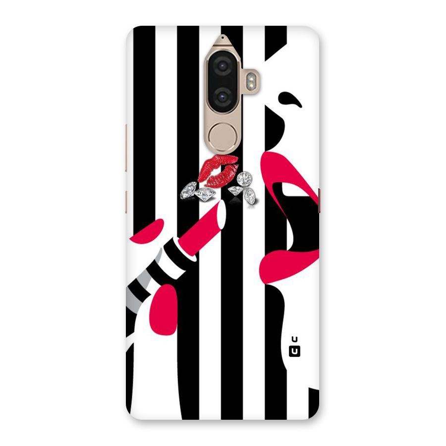 Bold Woman Back Case for Lenovo K8 Note
