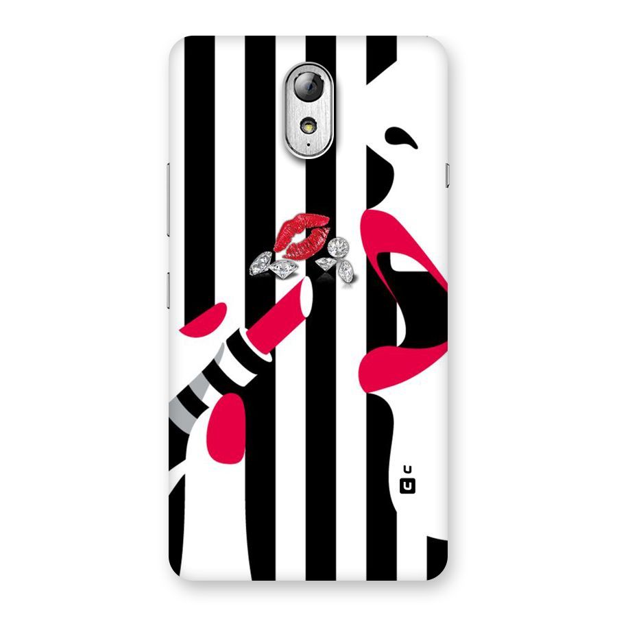 Bold Woman Back Case for Lenovo Vibe P1M
