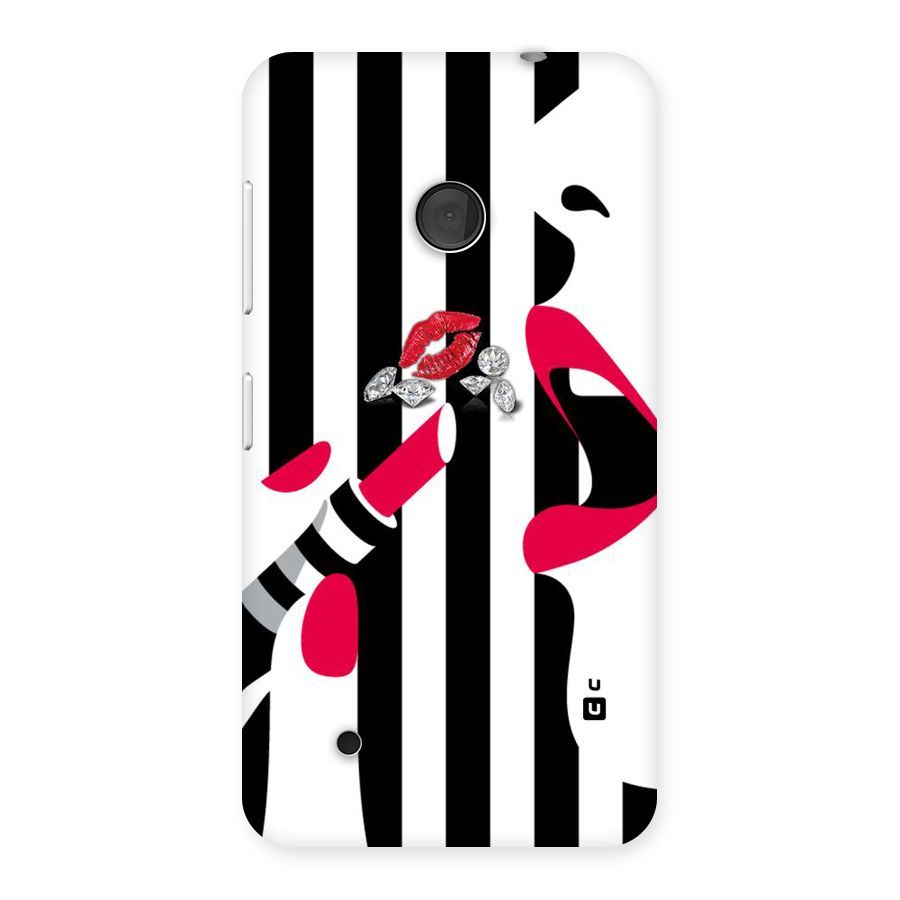 Bold Woman Back Case for Lumia 530