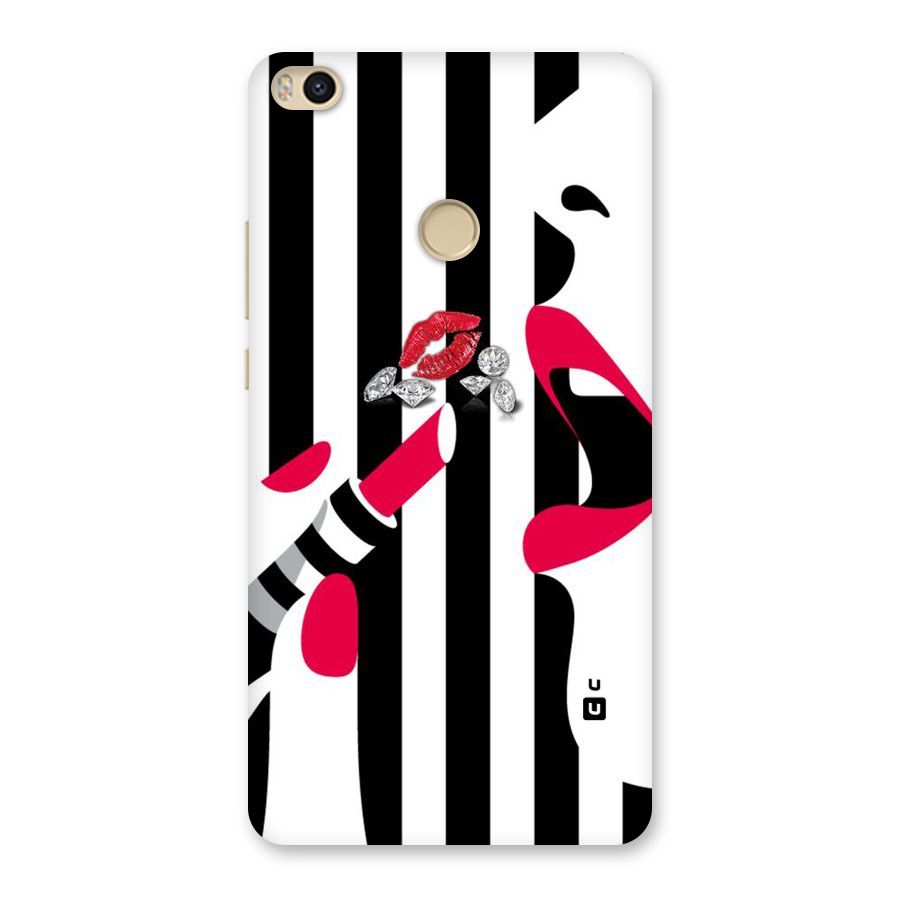 Bold Woman Back Case for Mi Max 2