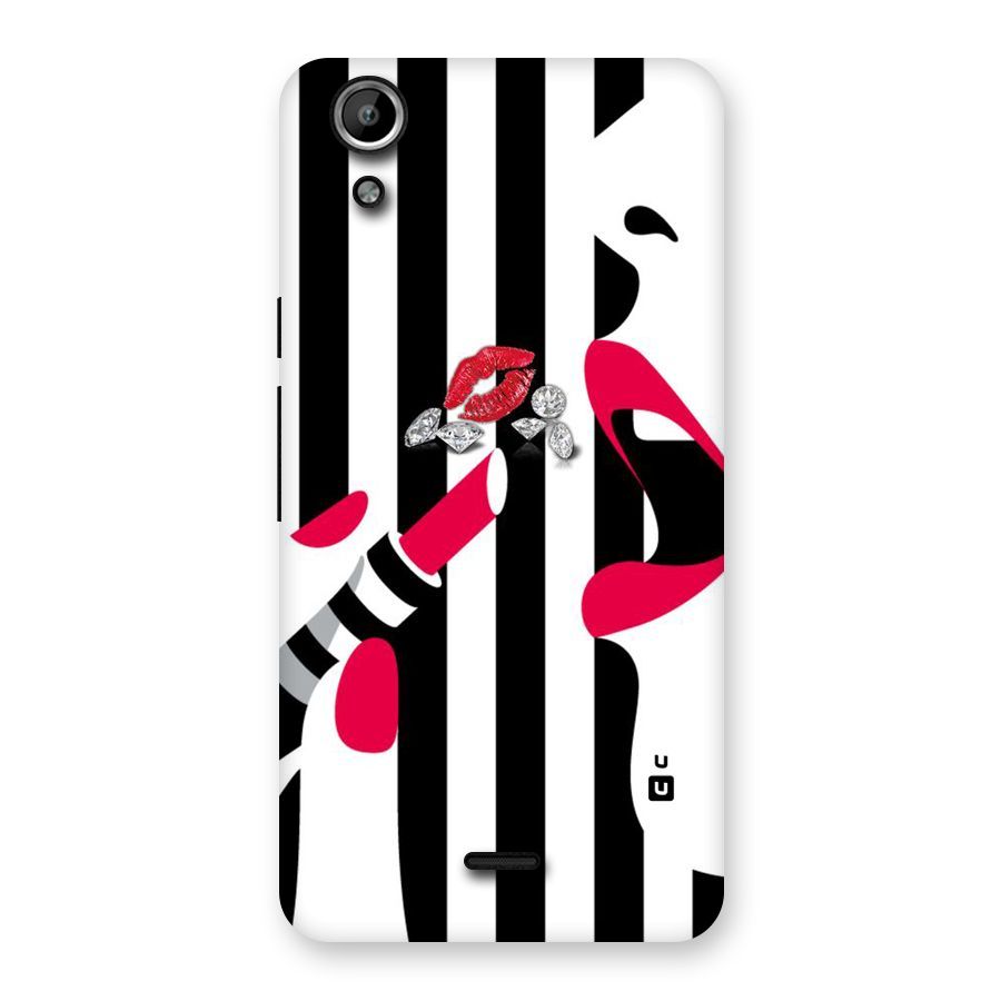 Bold Woman Back Case for Micromax Canvas Selfie Lens Q345