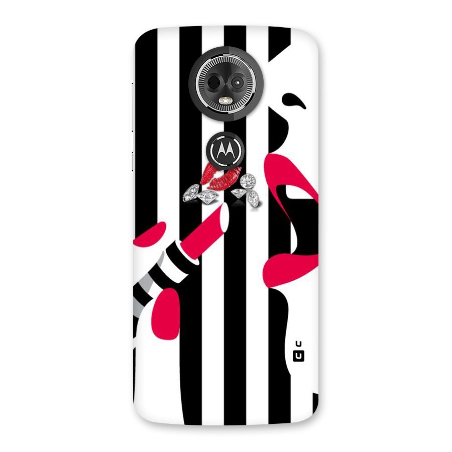 Bold Woman Back Case for Moto E5 Plus