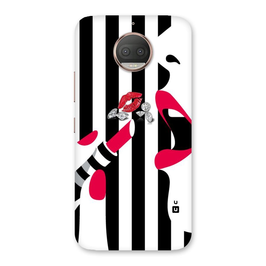 Bold Woman Back Case for Moto G5s Plus