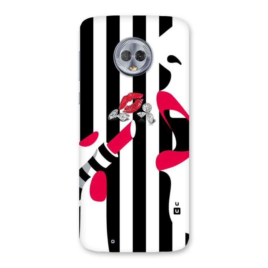 Bold Woman Back Case for Moto G6