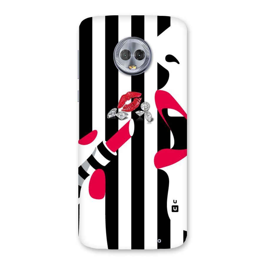 Bold Woman Back Case for Moto G6 Plus