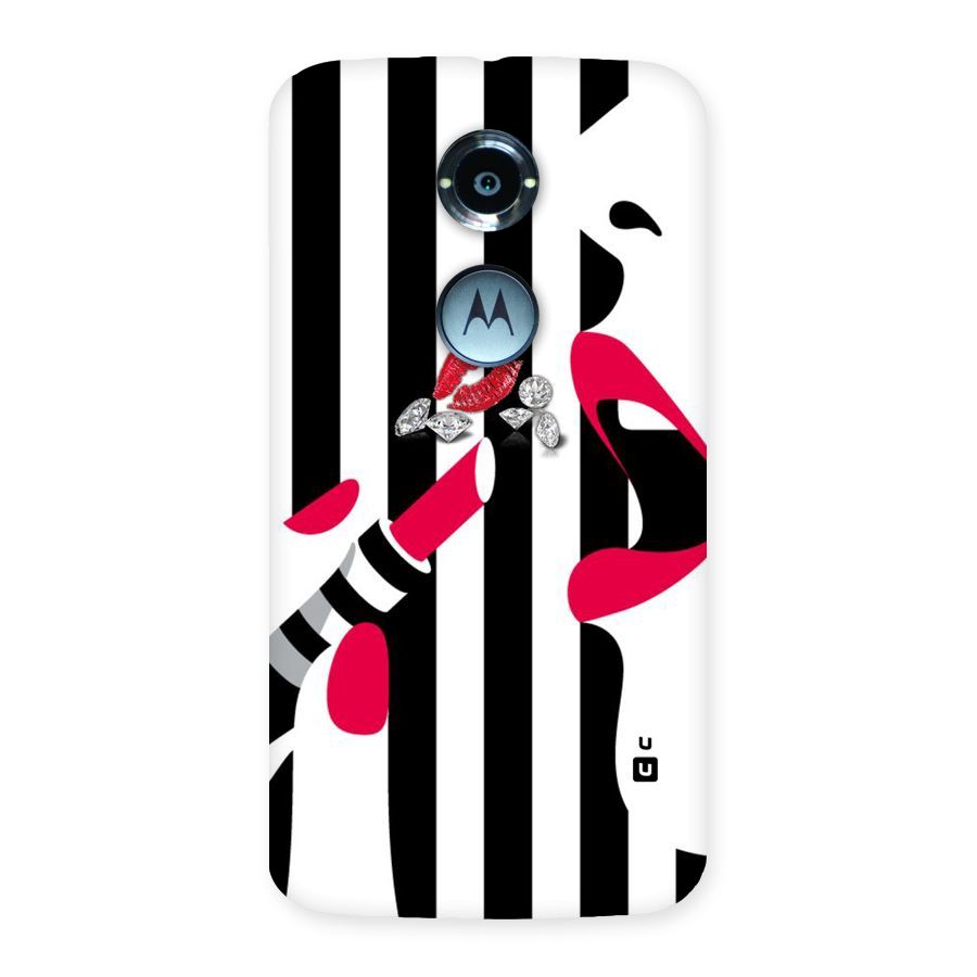 Bold Woman Back Case for Moto X 2nd Gen