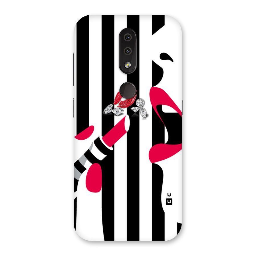 Bold Woman Back Case for Nokia 4.2