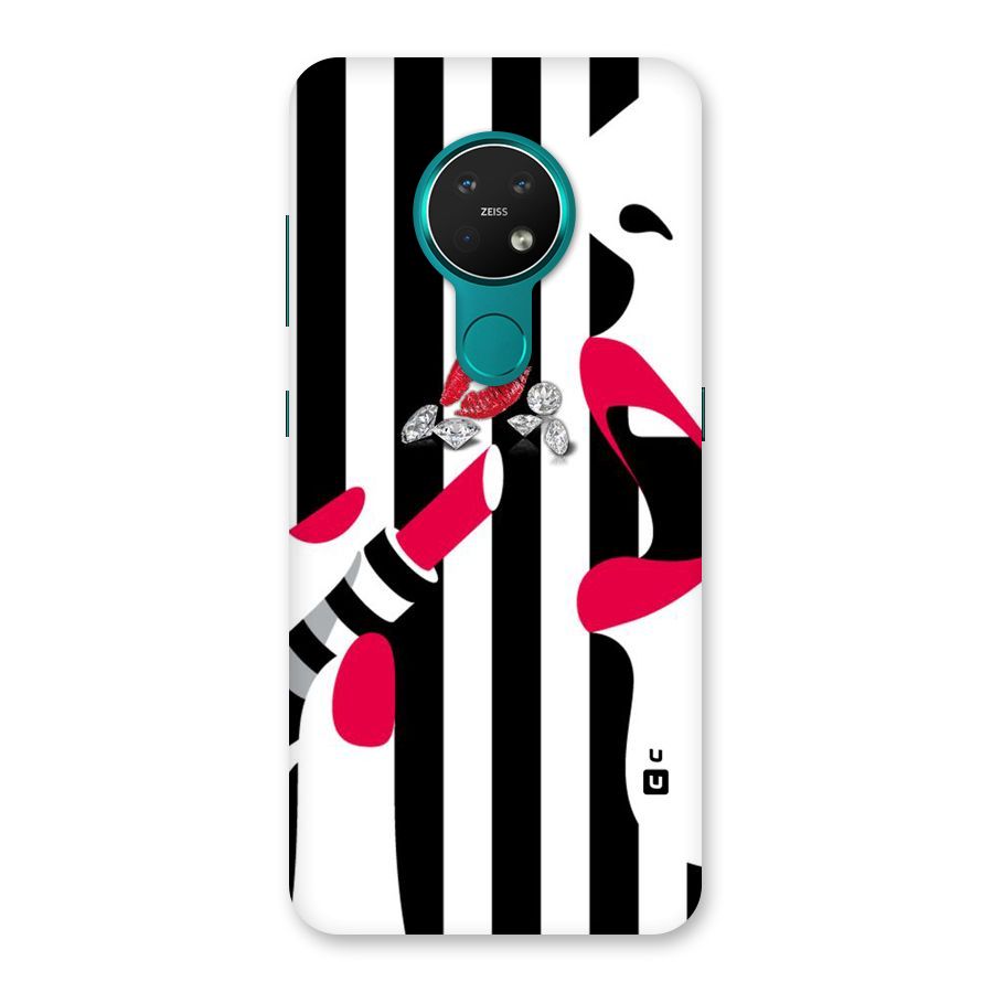 Bold Woman Back Case for Nokia 7.2