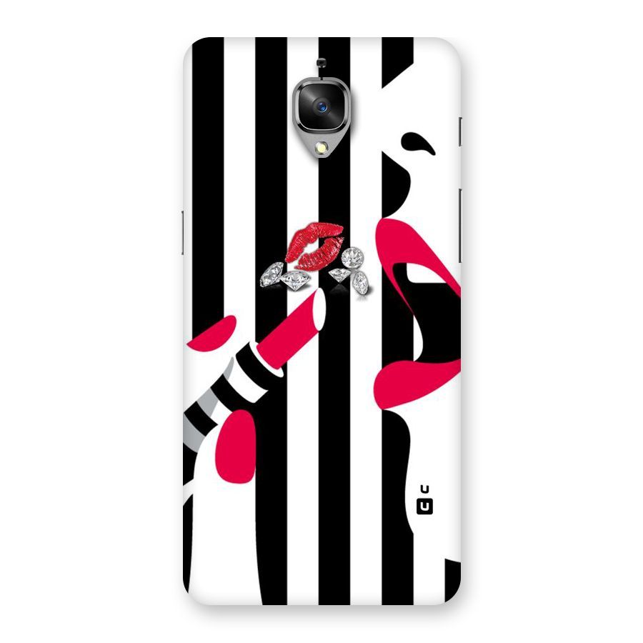 Bold Woman Back Case for OnePlus 3T
