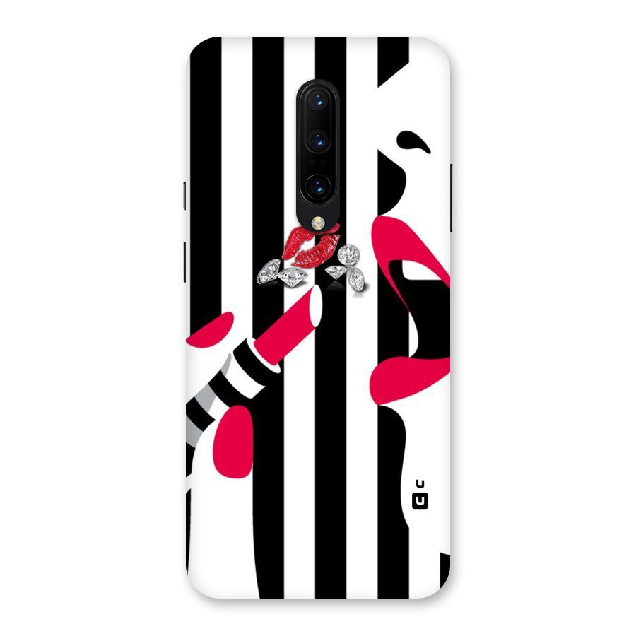 Bold Woman Back Case for OnePlus 7 Pro