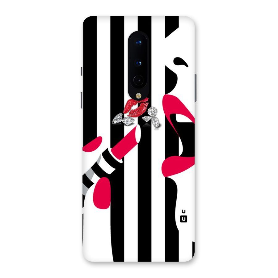 Bold Woman Back Case for OnePlus 8