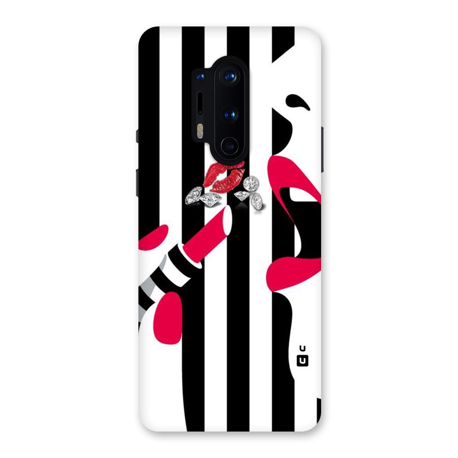 Bold Woman Back Case for OnePlus 8 Pro