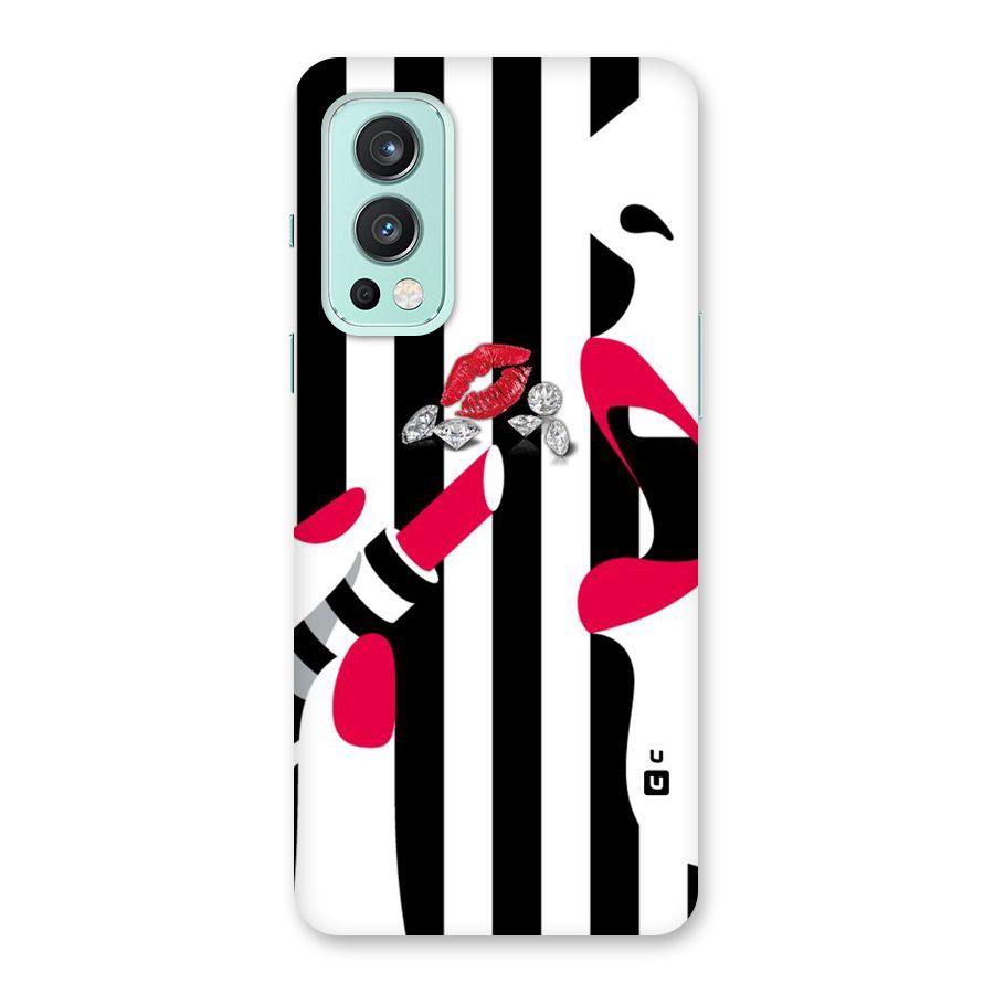 Bold Woman Back Case for OnePlus Nord 2 5G