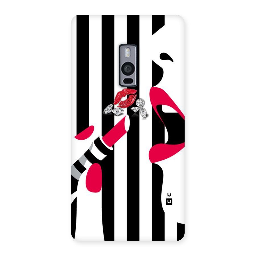 Bold Woman Back Case for OnePlus Two