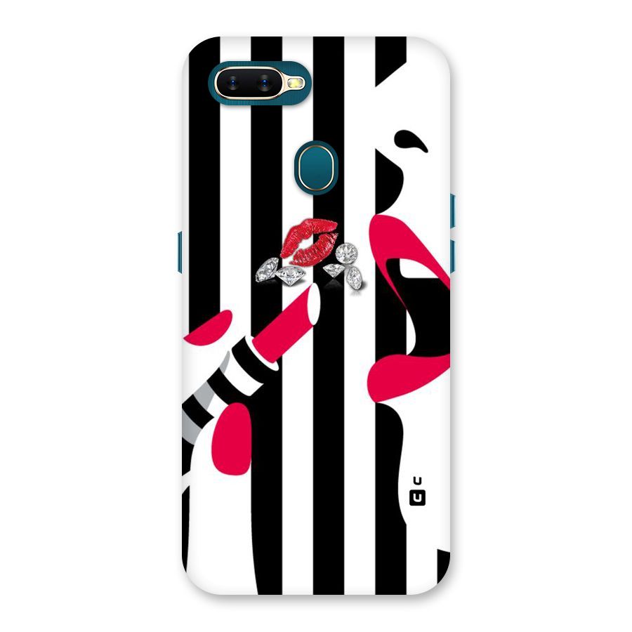 Bold Woman Back Case for Oppo A11k