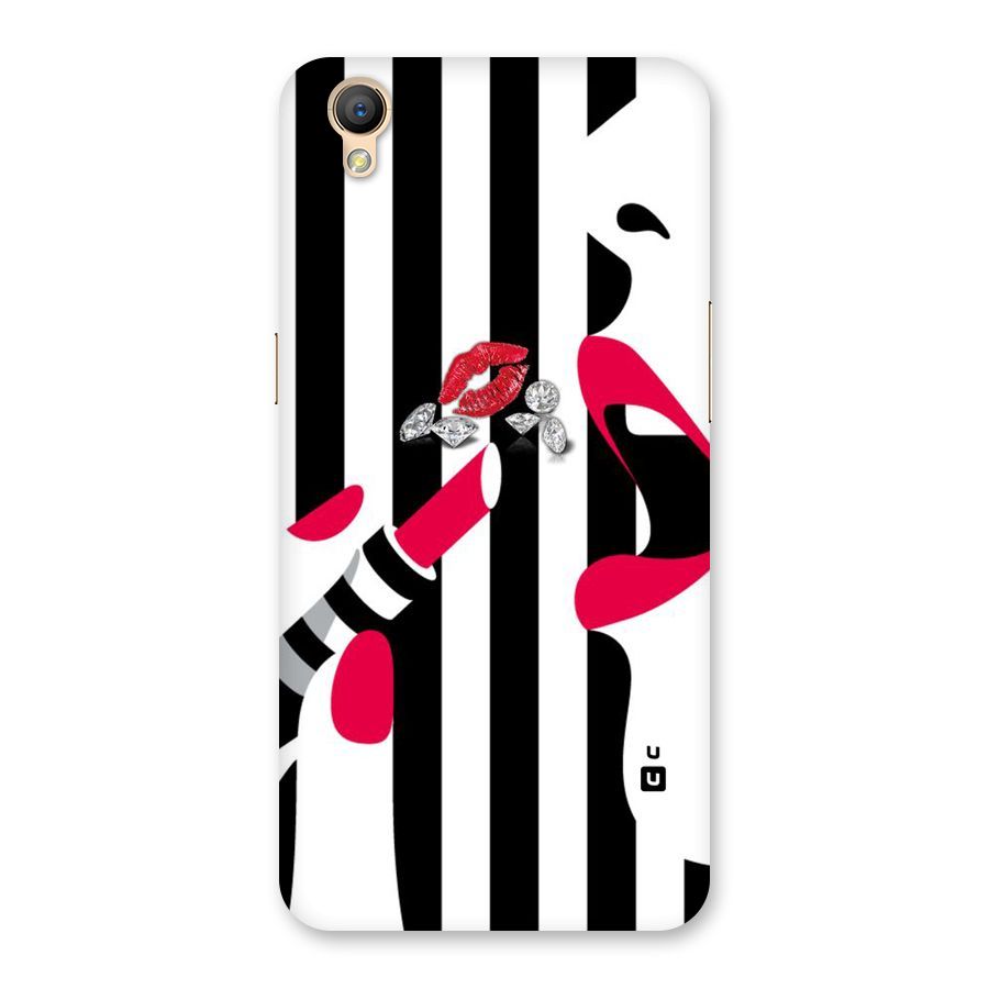 Bold Woman Back Case for Oppo A37