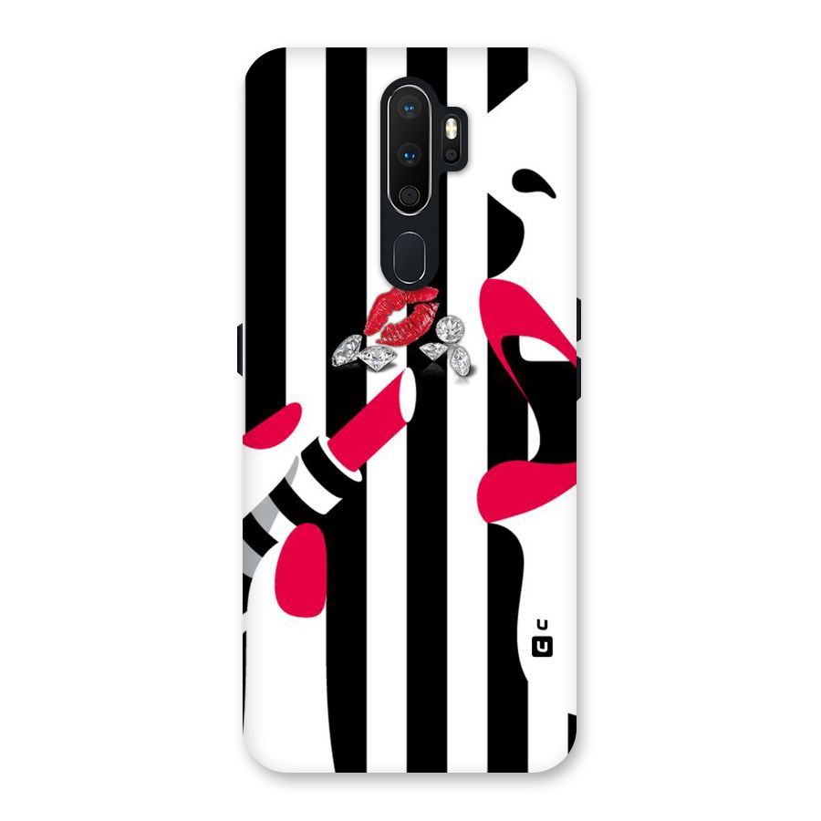 Bold Woman Back Case for Oppo A5 (2020)