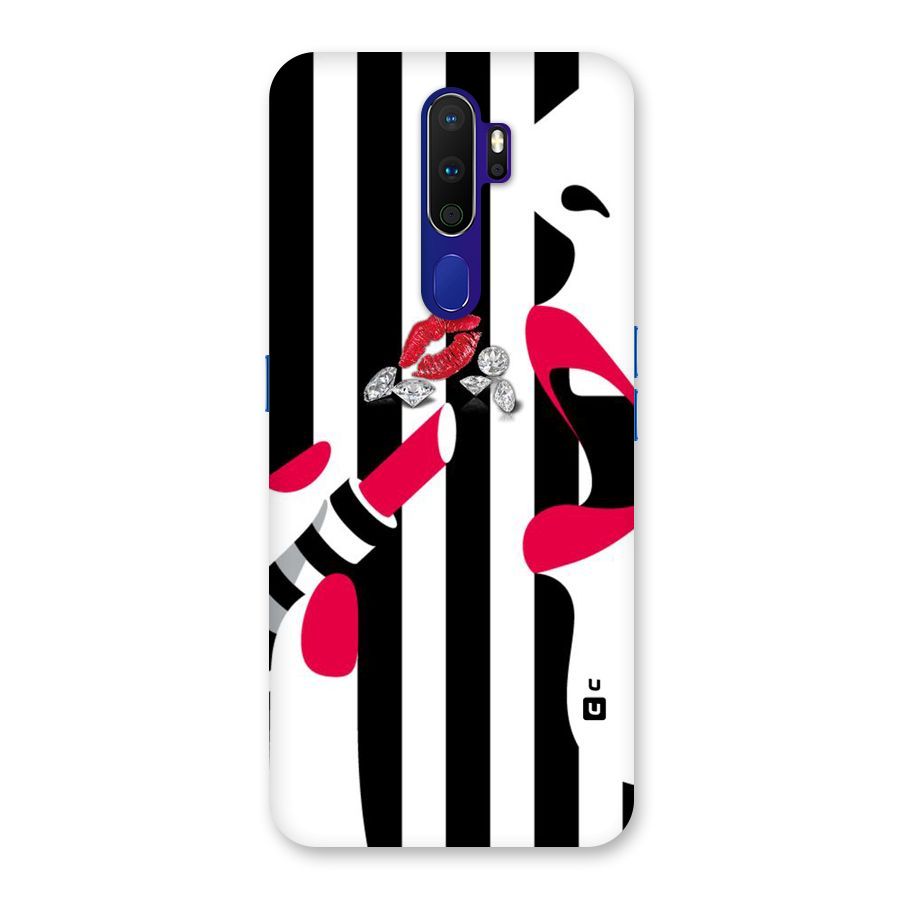 Bold Woman Back Case for Oppo A9 (2020)