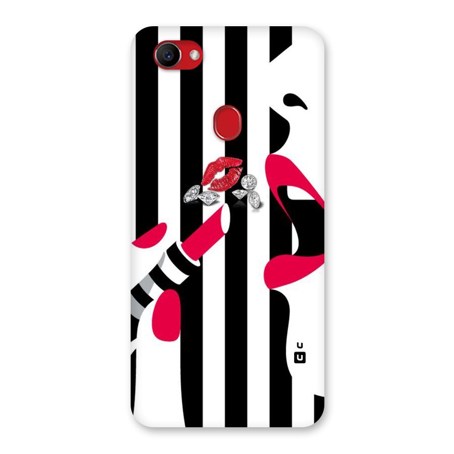 Bold Woman Back Case for Oppo F7