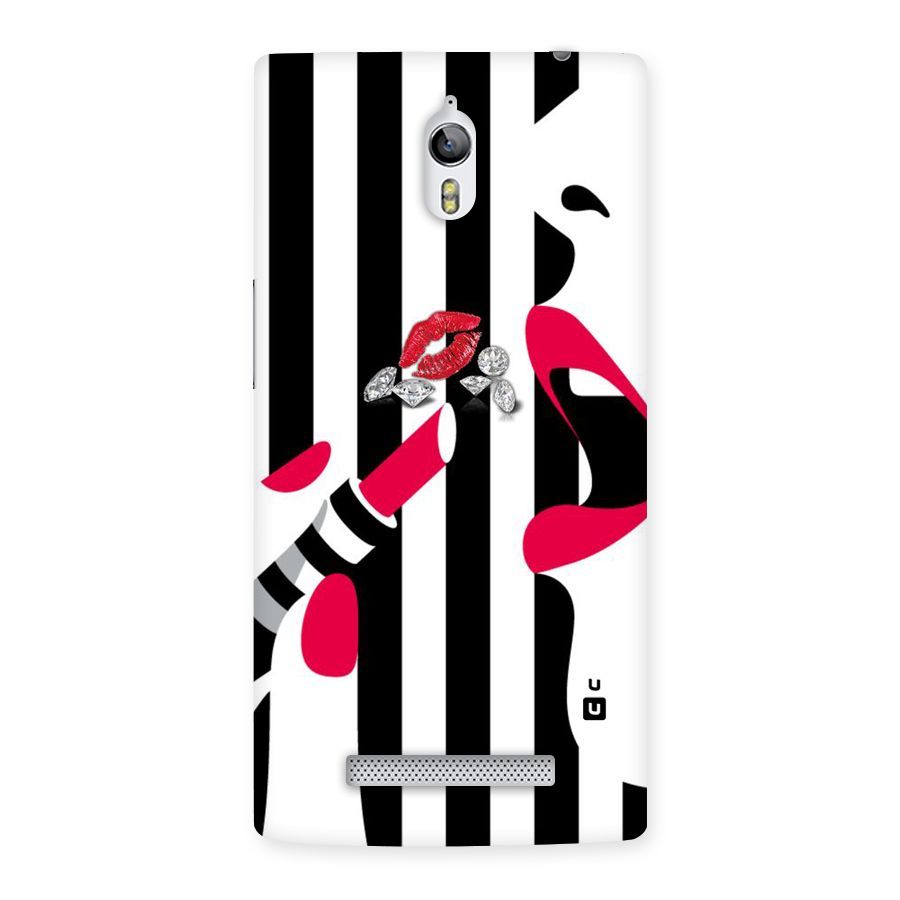 Bold Woman Back Case for Oppo Find 7