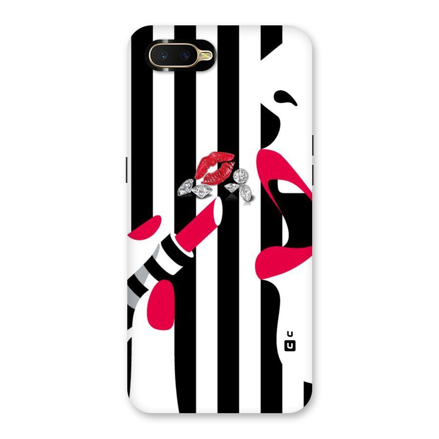 Bold Woman Back Case for Oppo K1