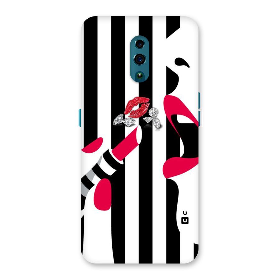 Bold Woman Back Case for Oppo Reno
