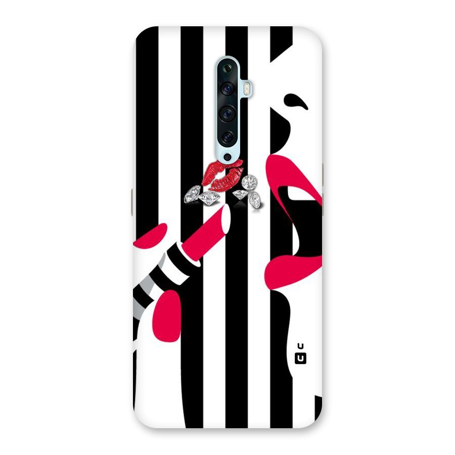Bold Woman Back Case for Oppo Reno2 Z