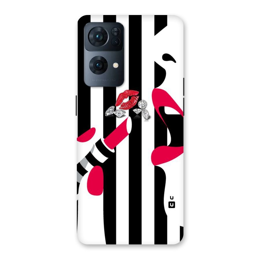 Bold Woman Back Case for Oppo Reno7 Pro 5G