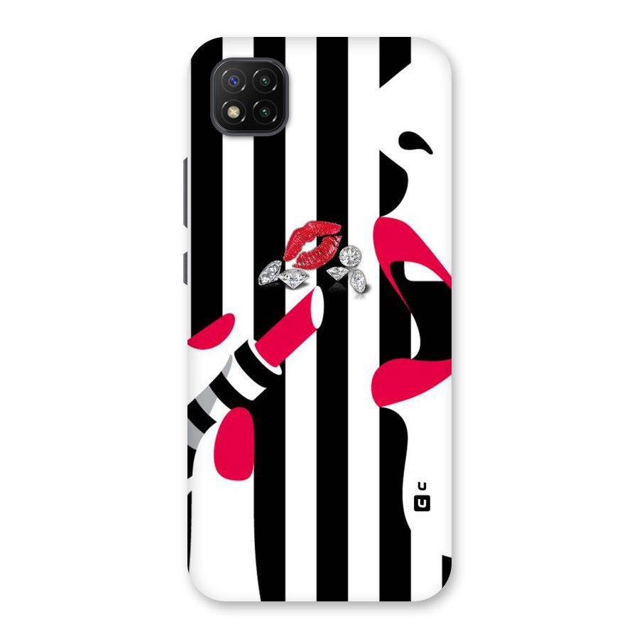 Bold Woman Back Case for Poco C3