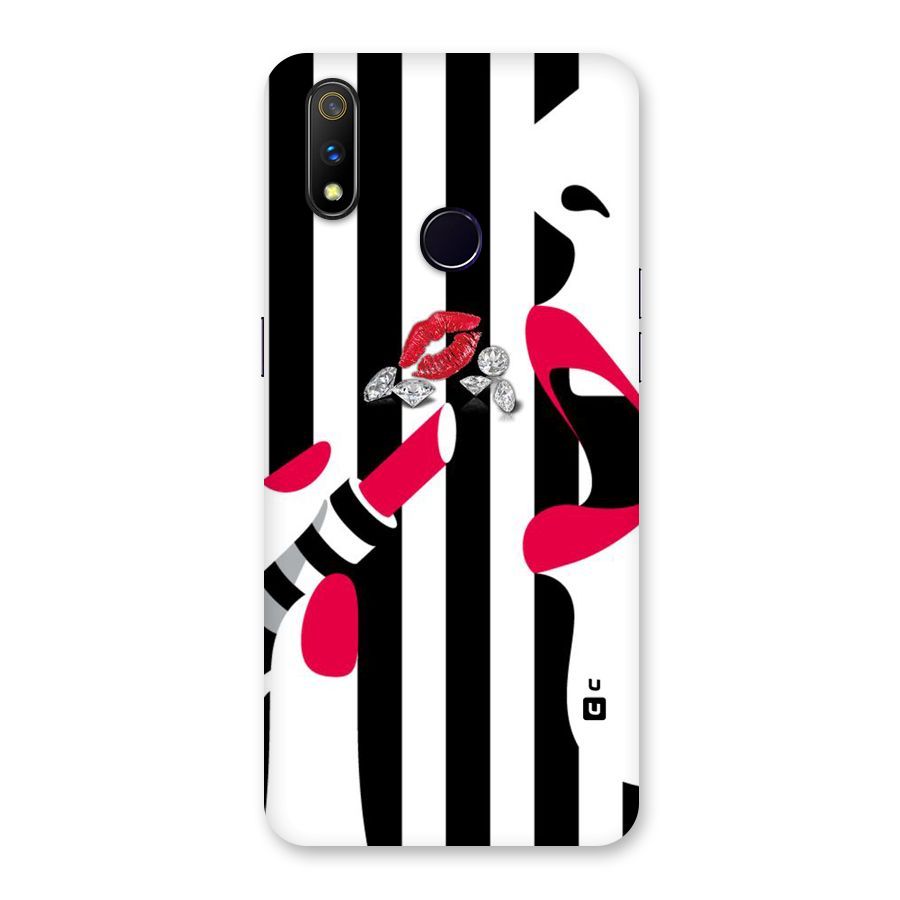Bold Woman Back Case for Realme 3 Pro