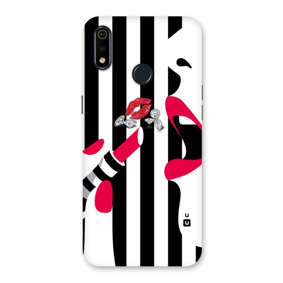 Bold Woman Back Case for Realme 3i