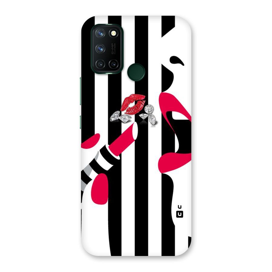 Bold Woman Back Case for Realme 7i