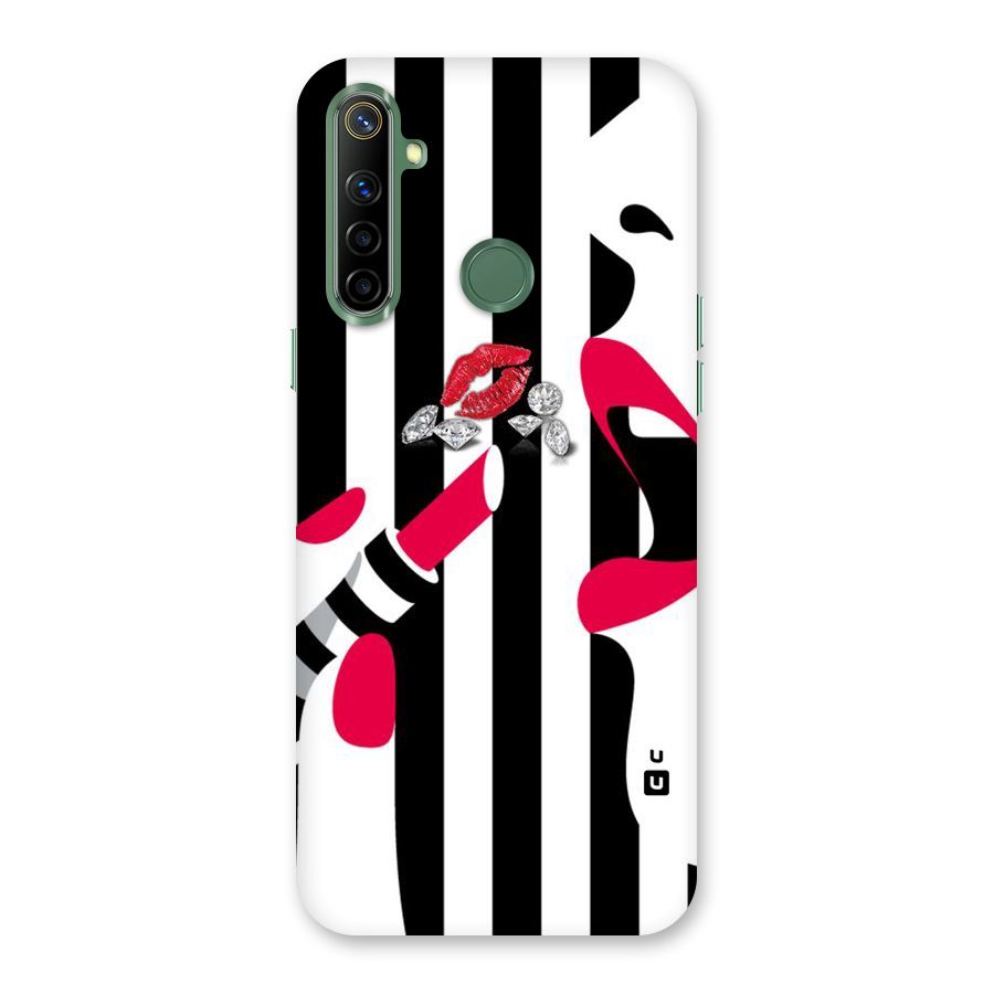 Bold Woman Back Case for Realme Narzo 10