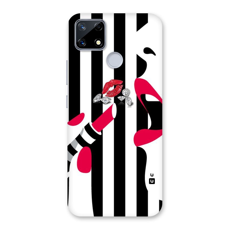 Bold Woman Back Case for Realme Narzo 20