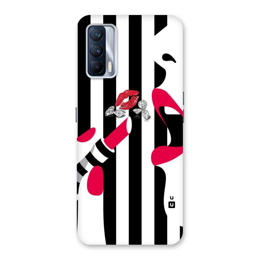 Bold Woman Back Case for Realme X7