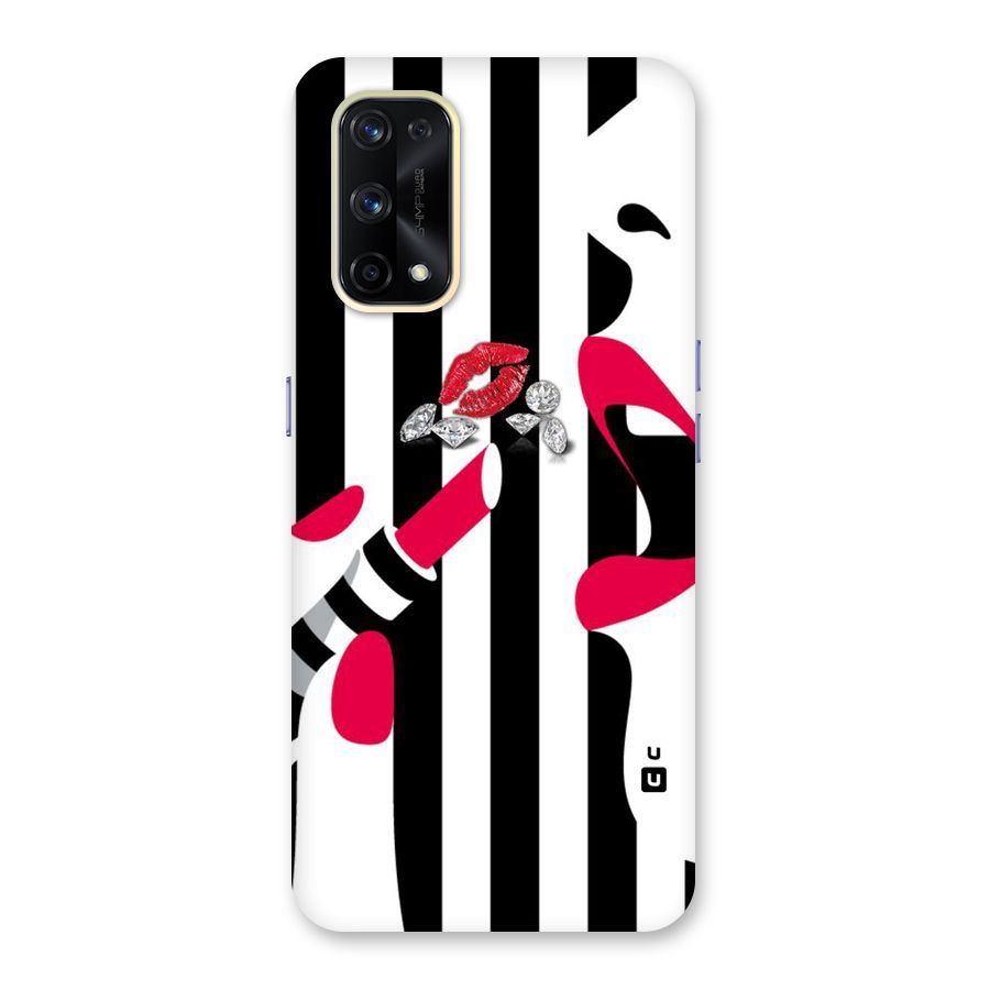 Bold Woman Glass Back Case for Realme X7 Pro