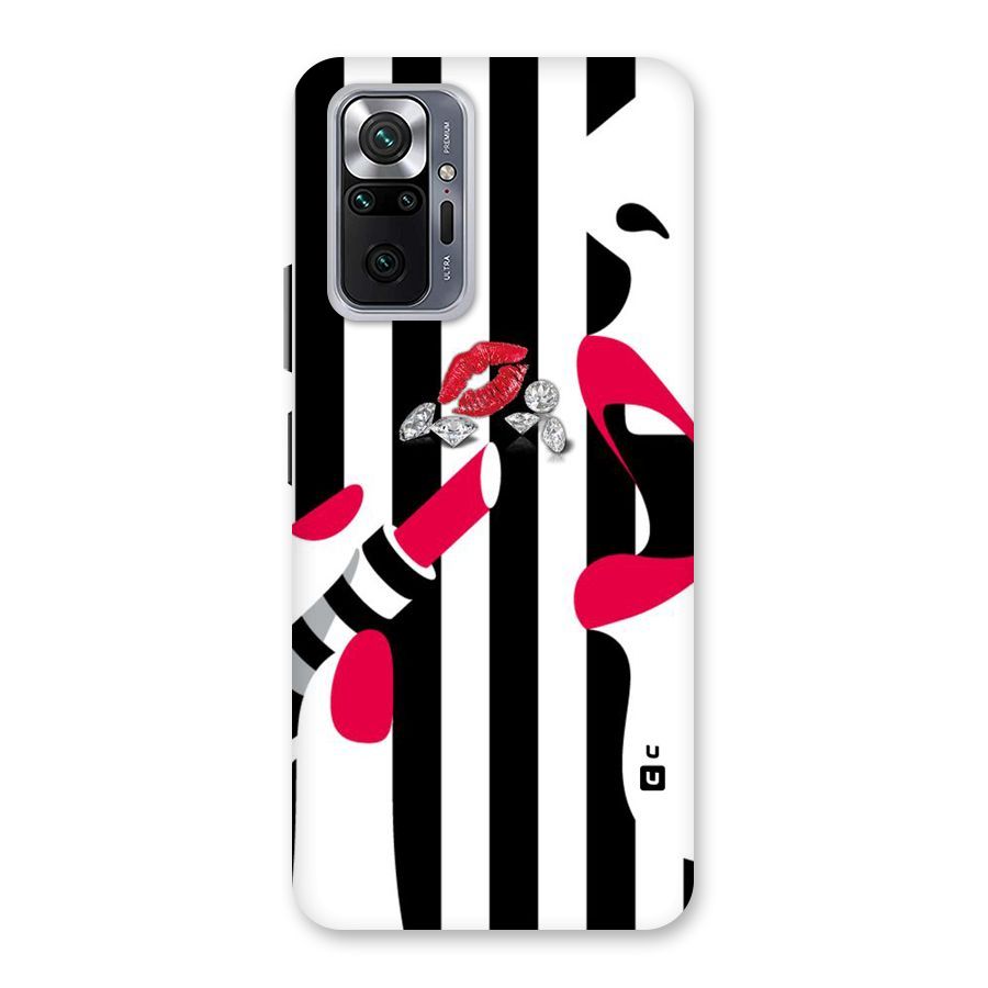 Bold Woman Back Case for Redmi Note 10 Pro Max