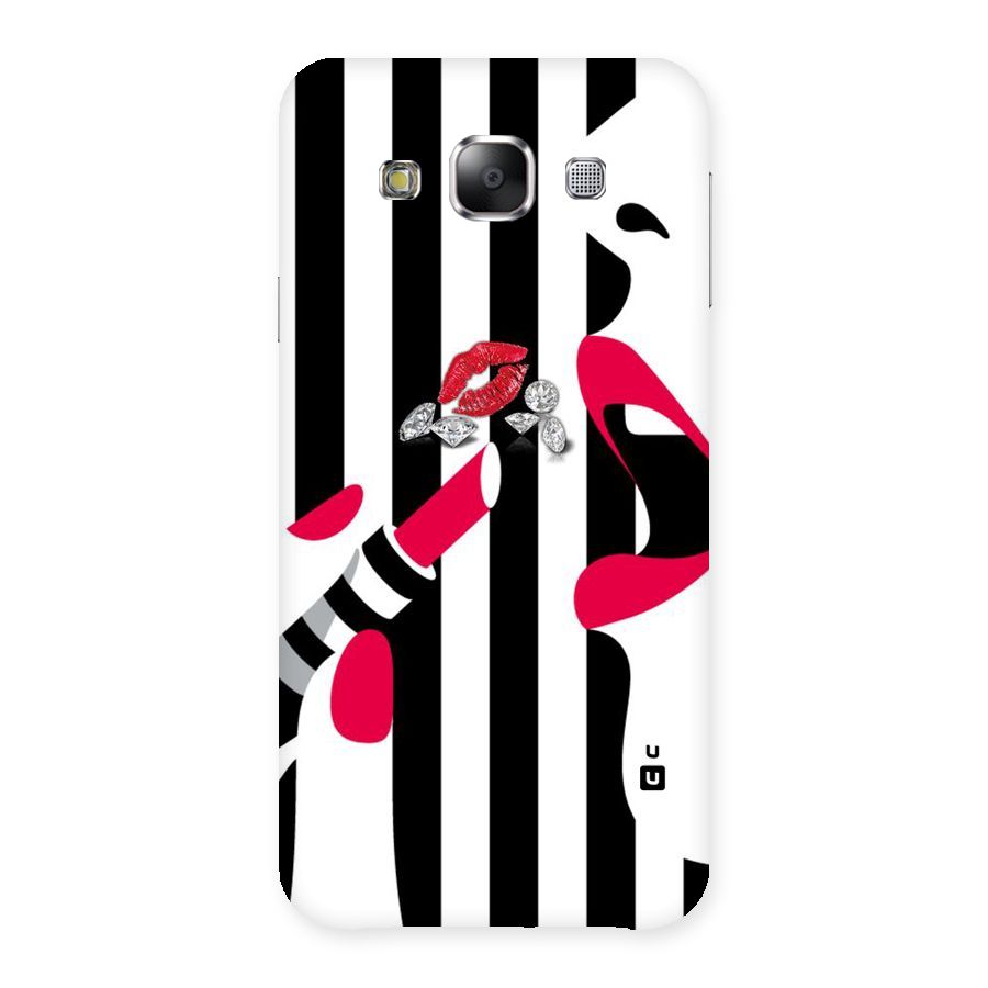 Bold Woman Back Case for Samsung Galaxy E5
