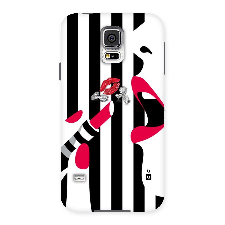Bold Woman Back Case for Samsung Galaxy S5