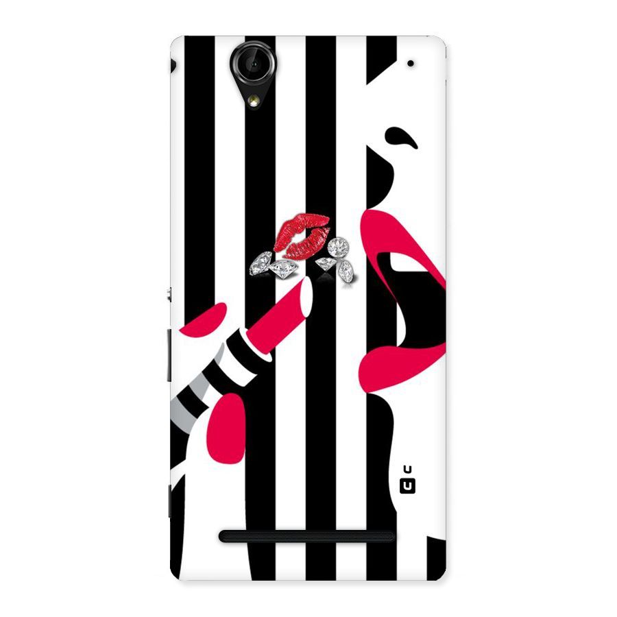 Bold Woman Back Case for Sony Xperia T2