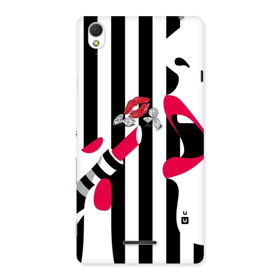 Bold Woman Back Case for Sony Xperia T3