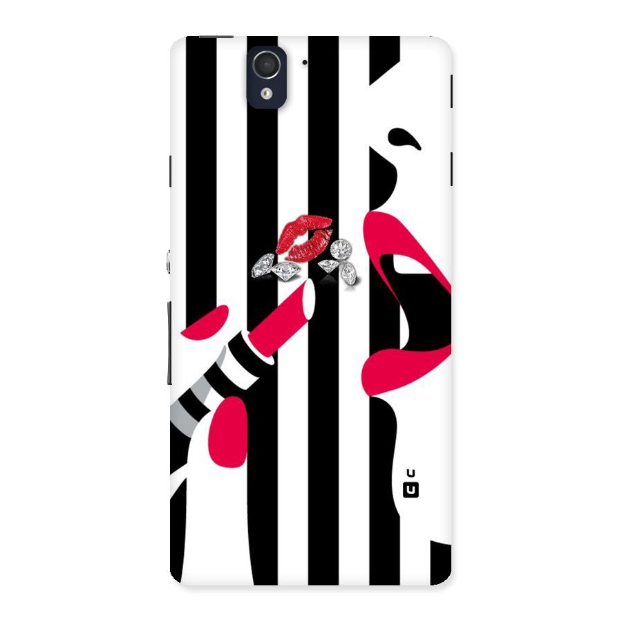 Bold Woman Back Case for Sony Xperia Z